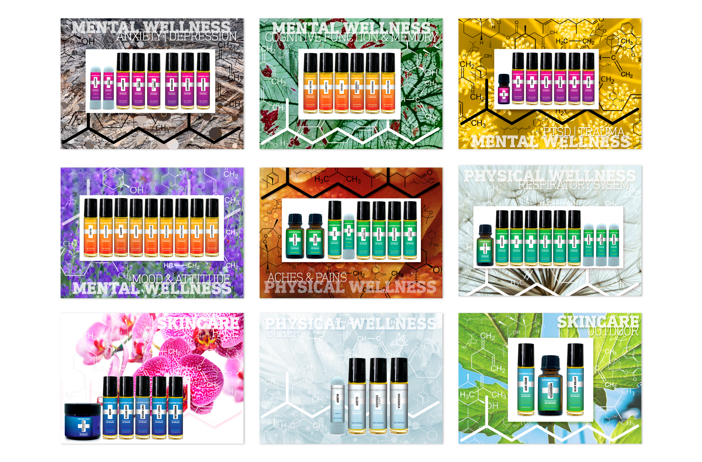 The product line up