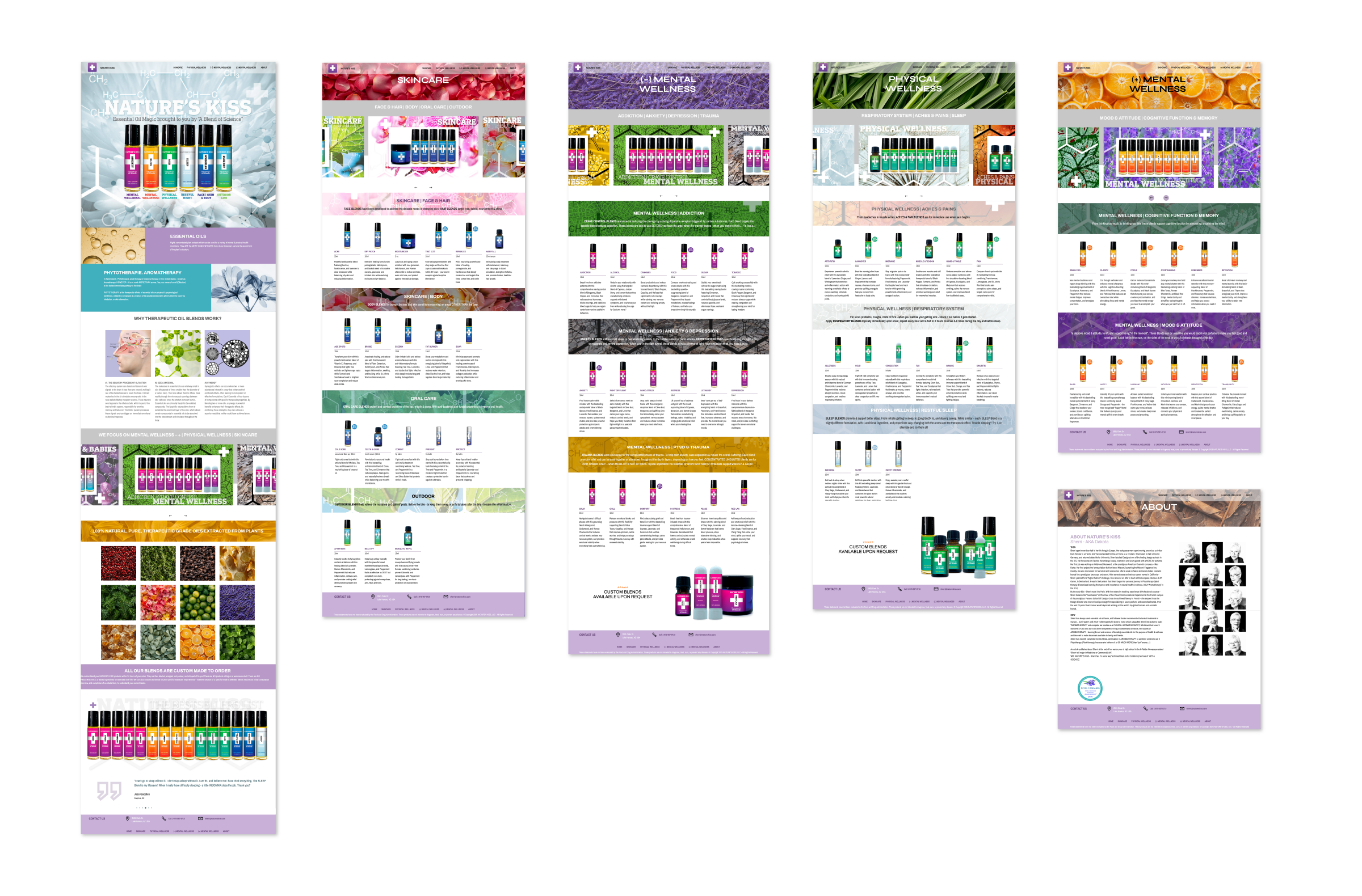 The website